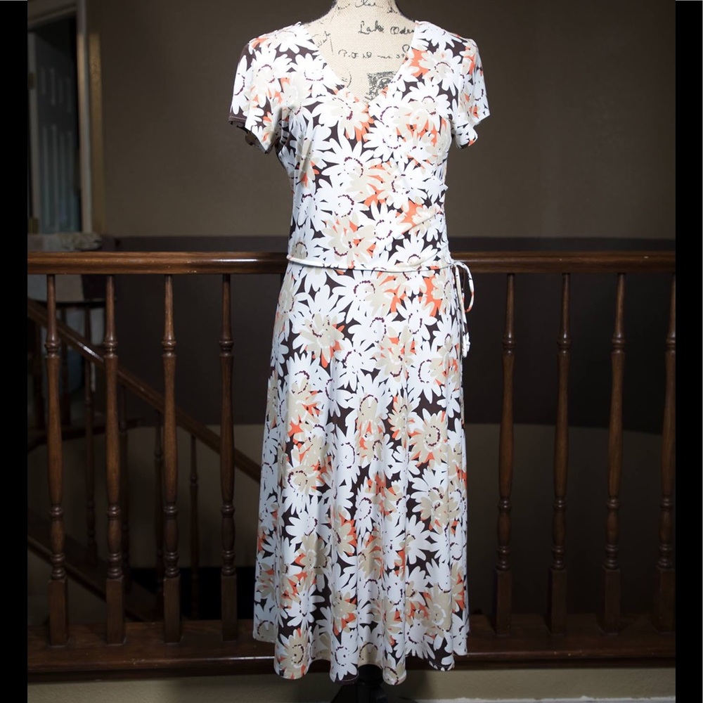 Dress Barn Faux Wrap Dress